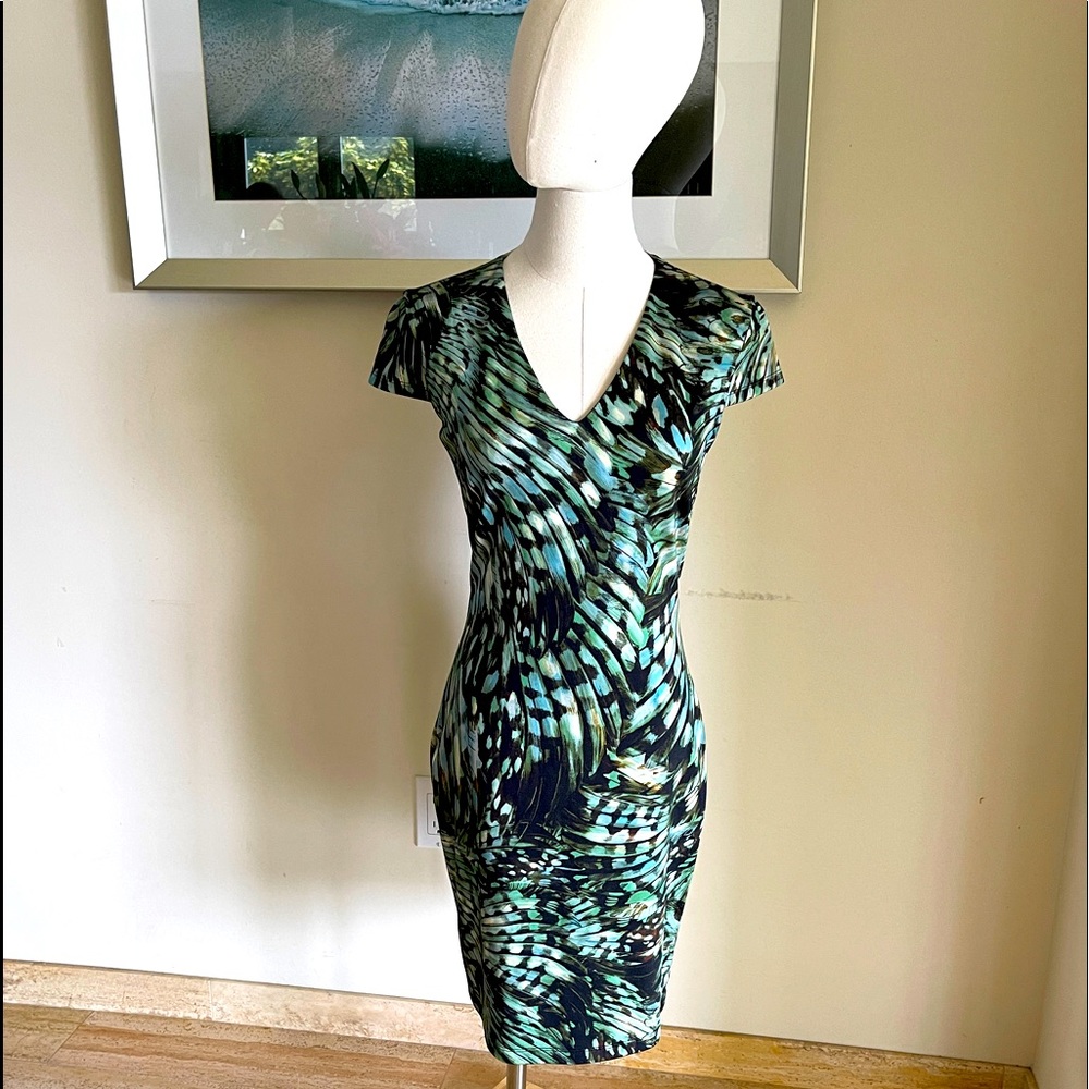 Roberto Cavalli Pencil Dress - Stretchy Luxury - Gorgeous Design & Fabric